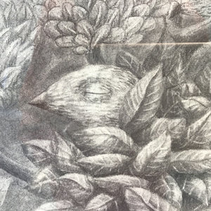 Anna Jacobina Jacobsen - ‘Bjerg’ - original tegning