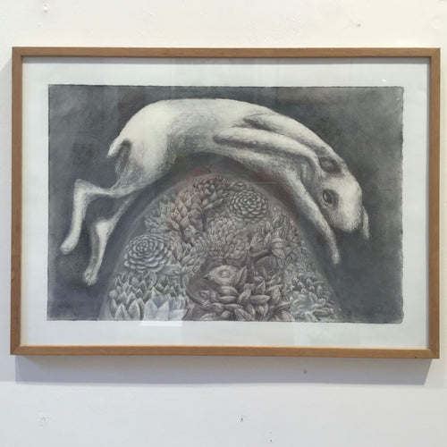 Anna Jacobina Jacobsen - ‘Bjerg’ - original tegning