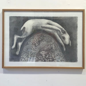Anna Jacobina Jacobsen - ‘Bjerg’ - original tegning