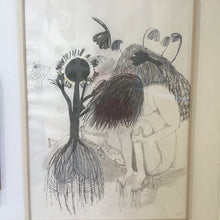 Stine Illum - ‘Rødder’ - original tegning