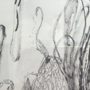 Stine Illum - ‘Under vandet’ - original tegning