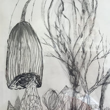 Stine Illum - ‘Under vandet’ - original tegning