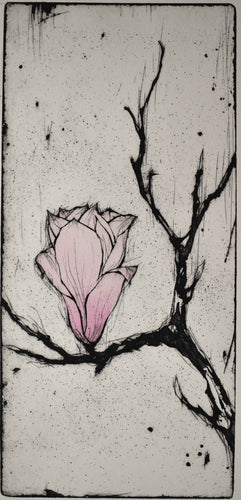 Magnolia II- grafisk tryk