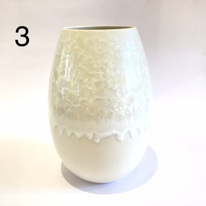 Krystal vase - Stor - flere farver