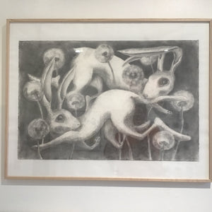 Anna Jacobina Jacobsen - ‘Mælkebøtte’ - original tegning