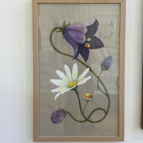 Lea Hebsgaard Andersen - ‘Lilla blomsterbinder’ - original tegning